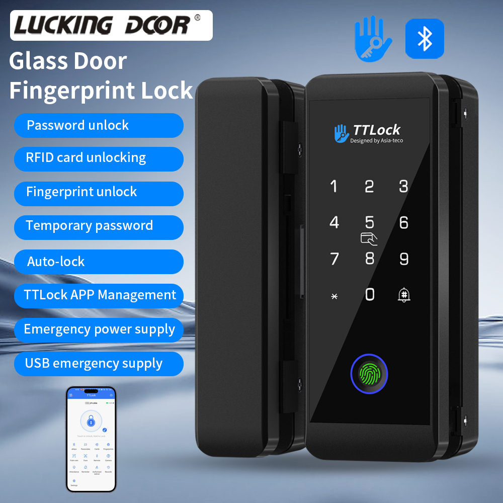 TTLOCK cerradura de vidrio int - Home Security Safe reseña y precio