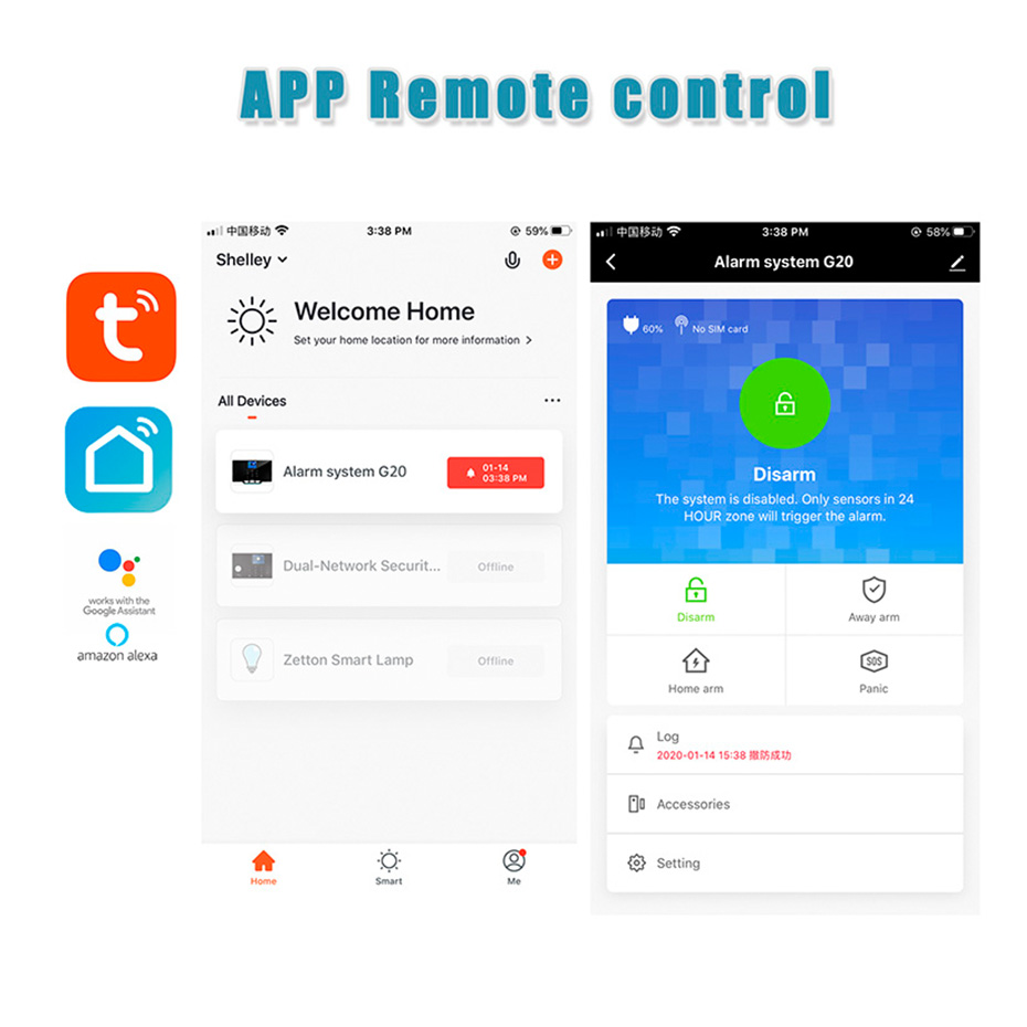 KERUI-Panel de alarma G20 WIFI - Keypad Alarm Panel reseña y precio