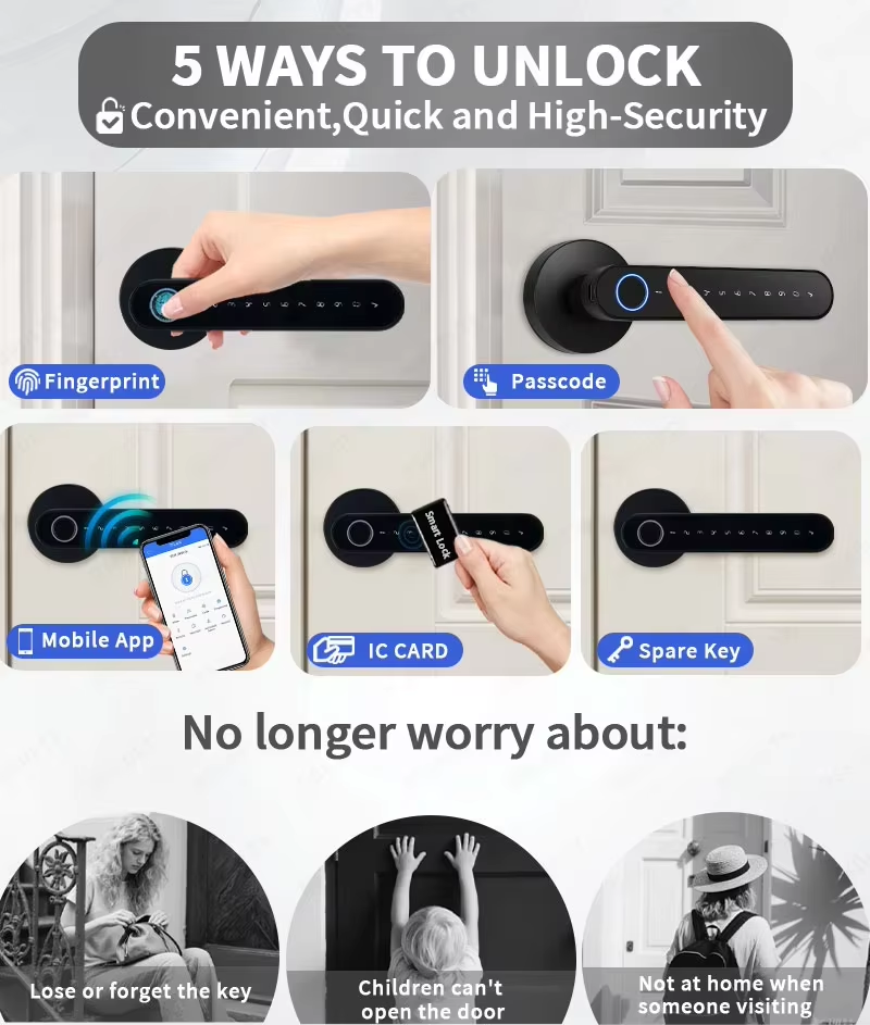 Cerradura de puerta digital in - Home Security Tips reseña y precio