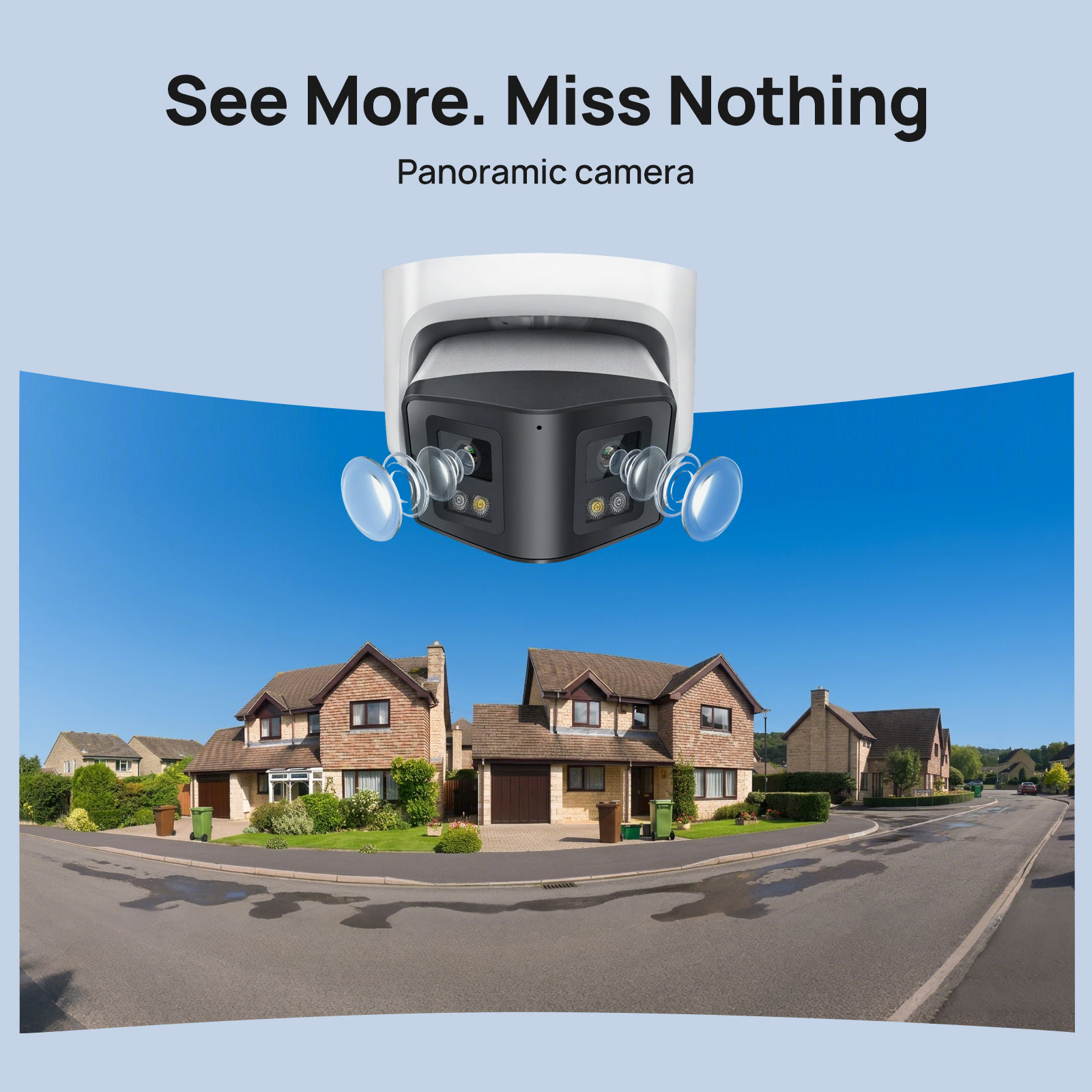 Vikylin-cámara IP panorámica d - Home Security System Hikvision reseña y precio