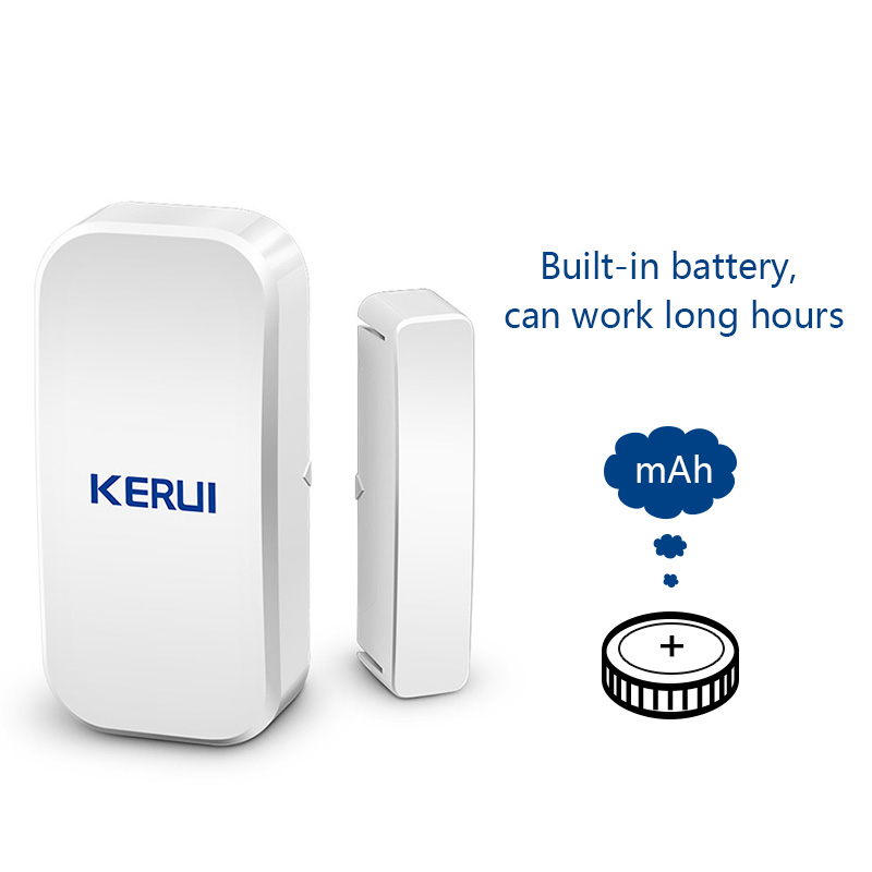 KERUI-Detector de Sensor magné - Keypad Alarm Panel reseña y precio